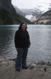 Joy at Lake Louise